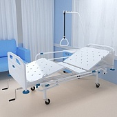 Кровать медицинская функциональная трехсекционная КФЗ-01-МСК-2103-1