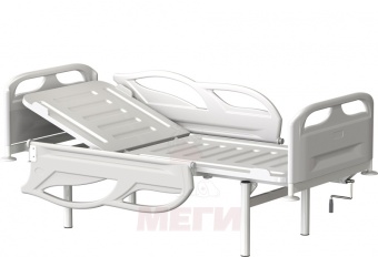 Кровать металлическая общебольничная с подголовником КФО-01-МСК-3105