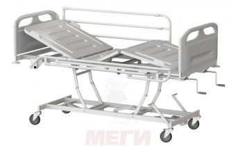 Кровать медицинская функциональная трёхсекционная КМФТ144-МСК-3144